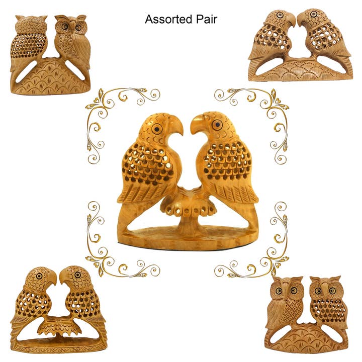 Handcrafted Wooden Sculpture - Décor for wholesale by Keeraft