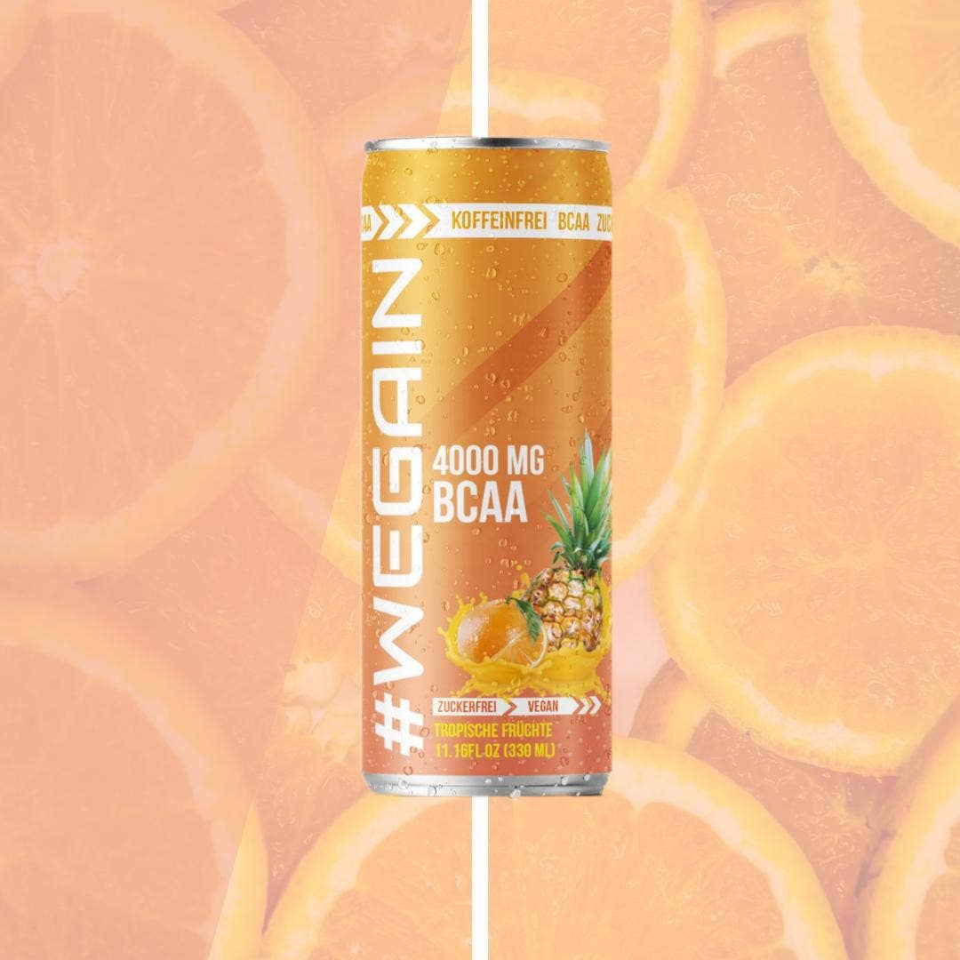 #WEGAIN SPORTSDRINK - Vendita all'ingrosso Bevande isotoniche/energetiche - BCAA Drink - TROPIC 6 Vassoi1