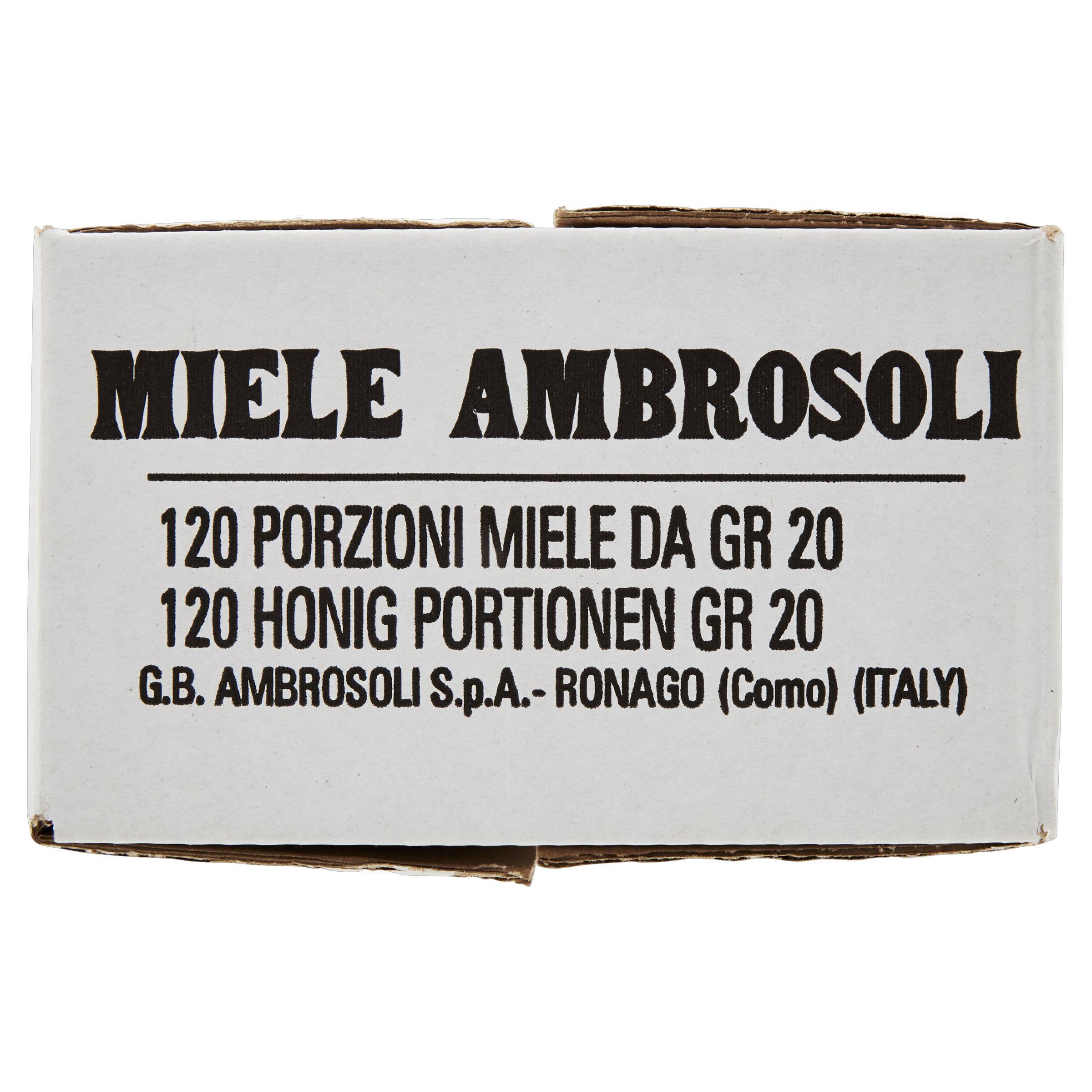 Ambrosoli - Wholesale Honey - PORTIONS OF HONEY OF 20 GR. NET6