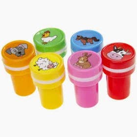 Farm Animal Ink Stamper for wholesale by Kids Party Craft