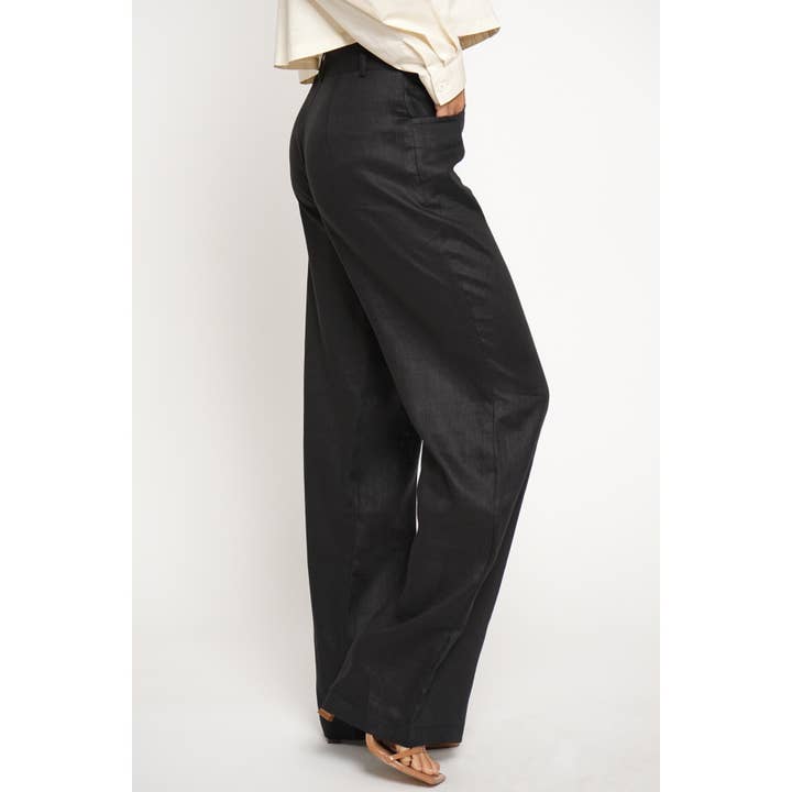 Sans Souci - Wholesale Pants - Women's - WIDE LINEN PANTS5