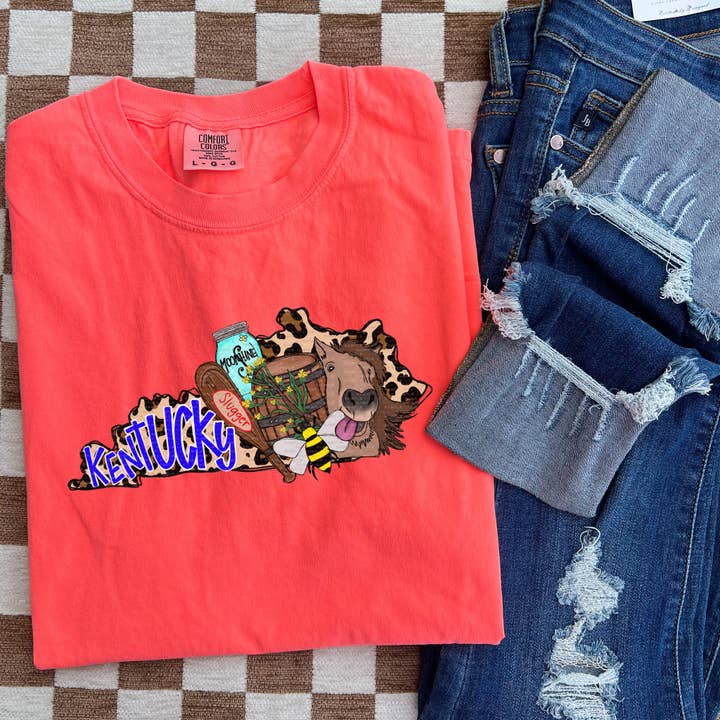 KY State | Impression DTF - COOL PEEL | ENTIÈREMENT EN COULEUR pour la vente par PLK Transfers