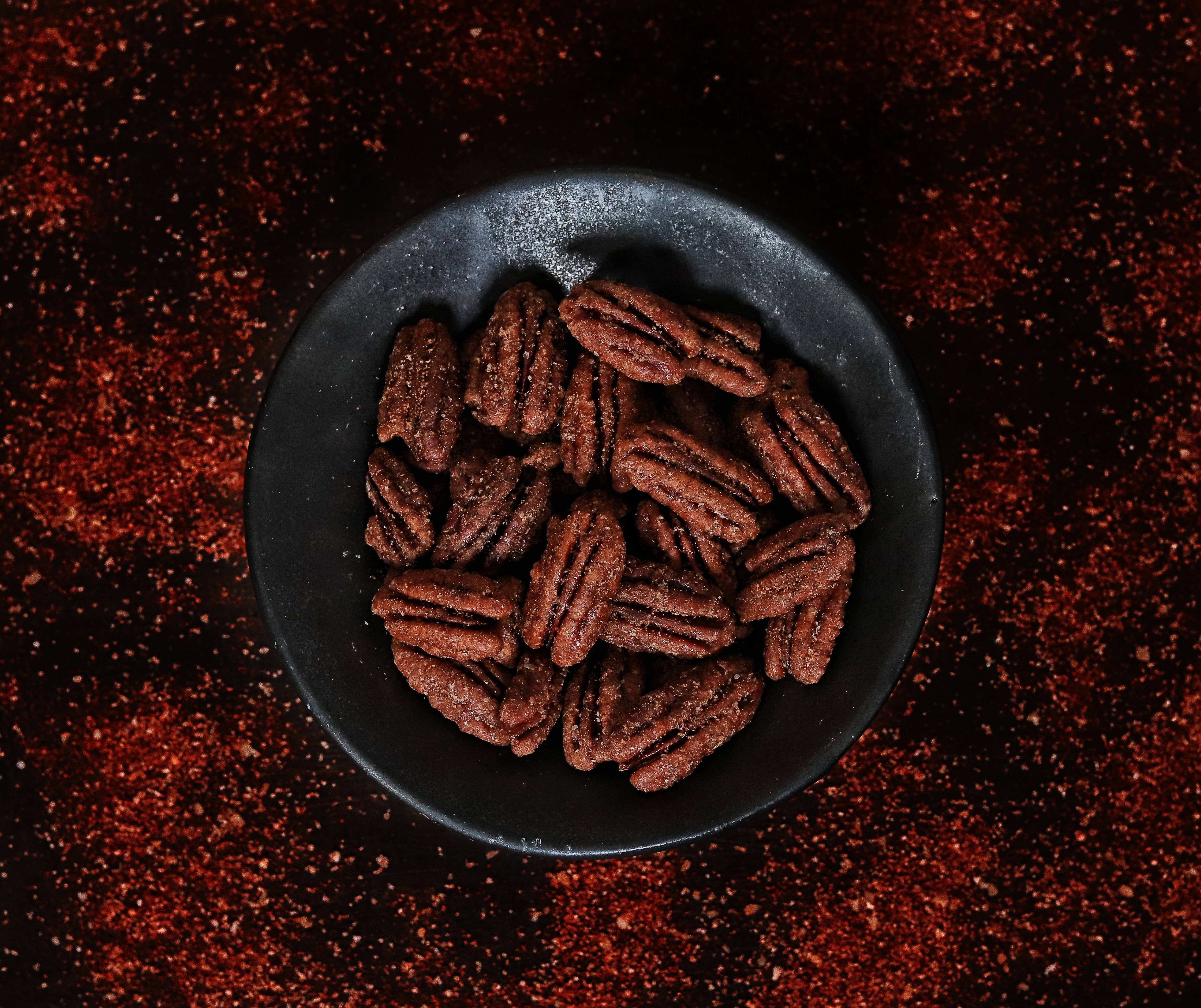 Fortune Favors - Wholesale Nuts - 4oz Fortune Favors The Spicy Candied Pecans6
