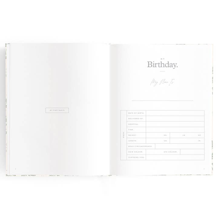 Fox & Fallow – wholesale Memory book – Child & baby – Baby Book Cypress16