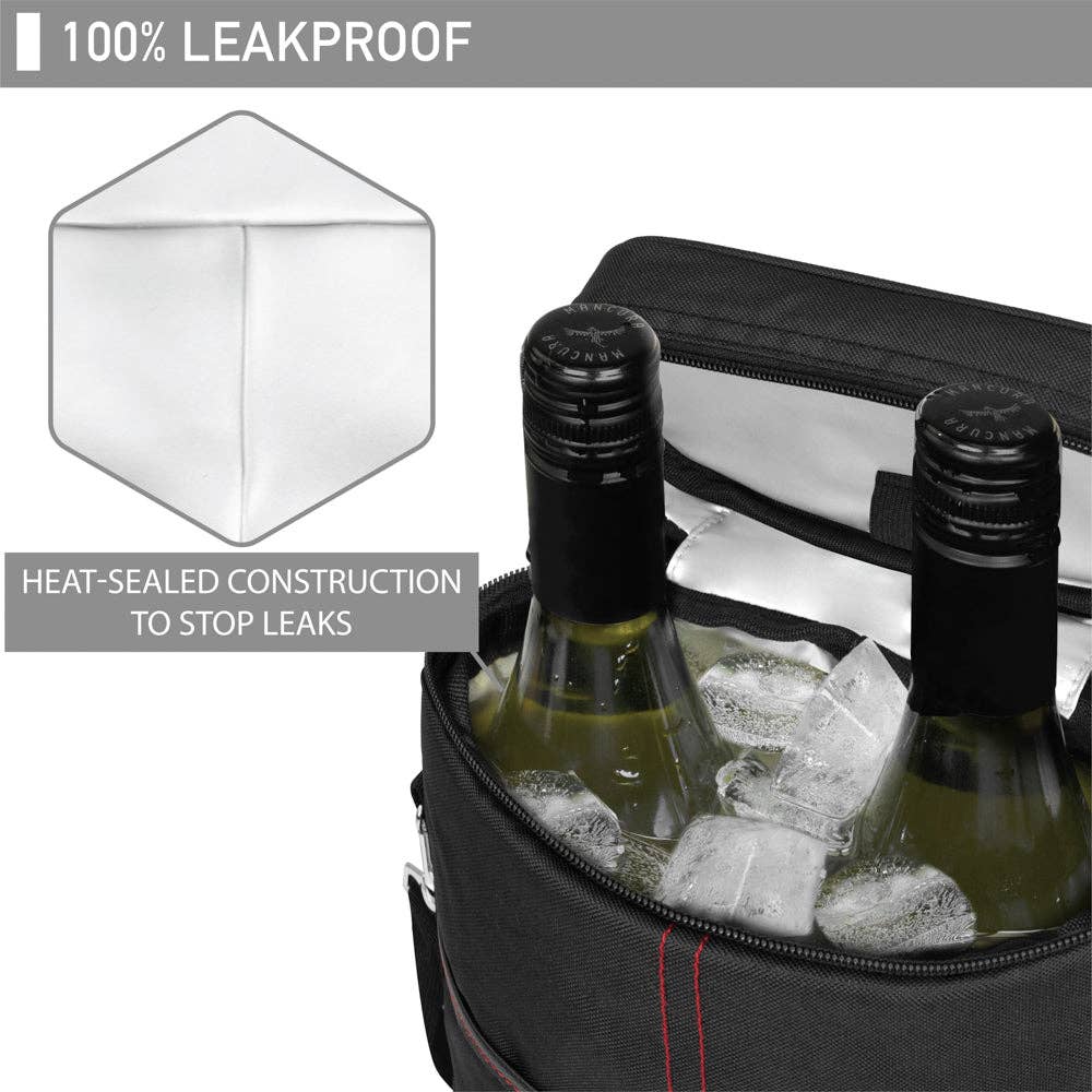 OPUX – Großhandel Weintasche – Weintragetasche für 2 Flaschen73