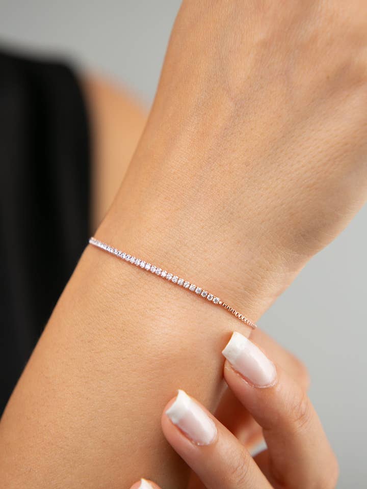 Wholesale Women's Waterway Model 925 Sterling Silver Bracelet for wholesale by Volenia Silver