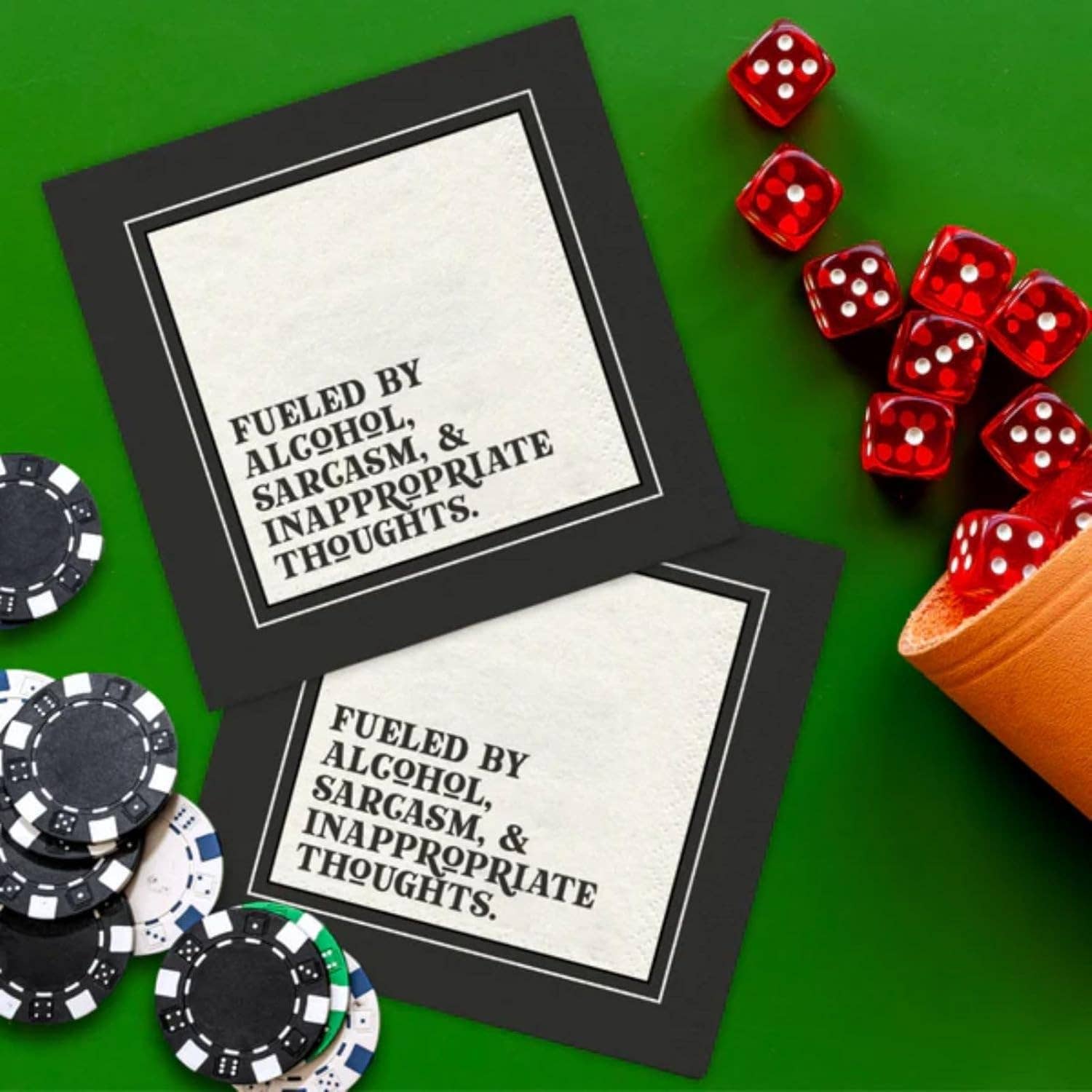 Twisted Wares - Wholesale Disposable Napkin - Funny Cocktail Napkins | Sarcastic Humor | Adult Gift2