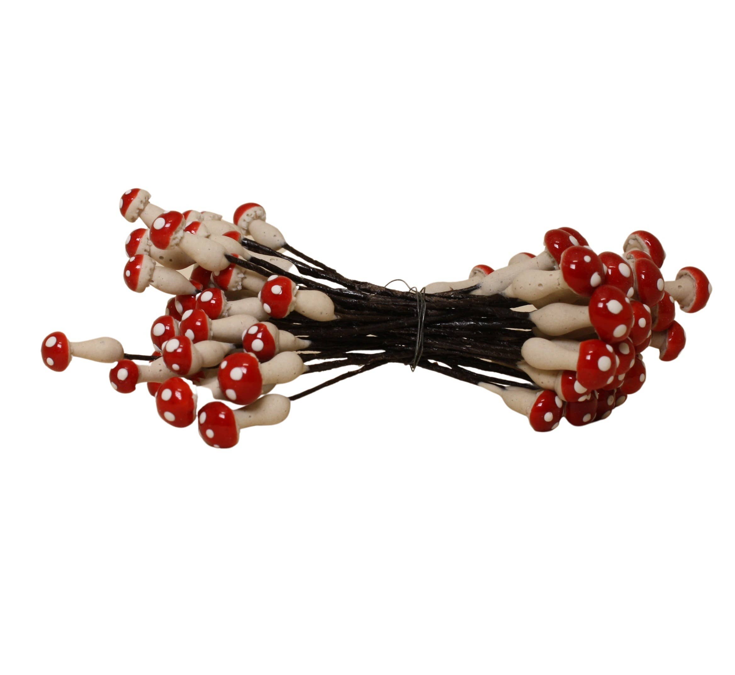 mélanger Champignons en plâtre rouge, 1/4 po, double tête, 35 pièces 218-0166 en vente sur Faire3