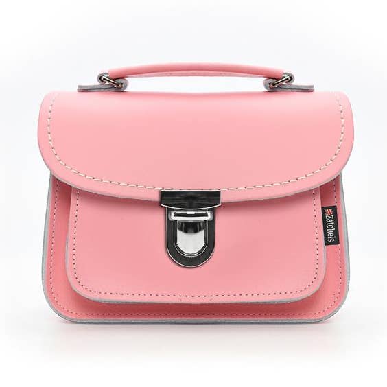 Bolsa de Couro Luna Handmade - Pink por atacado de Zatchels