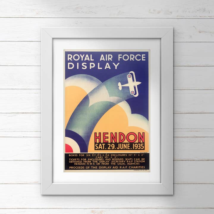 POSTER (Pack of 10): Royal Air Force Display Hendon - 29 June. ML0133 for wholesale by Memory Lane