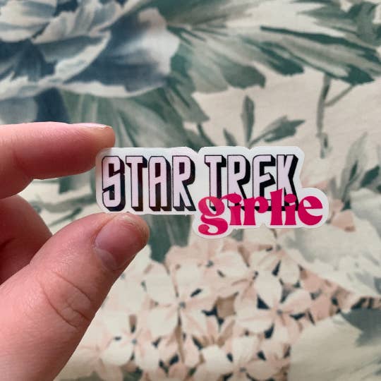 Autocollant Star Trek Girlie pour la vente par Aviculae