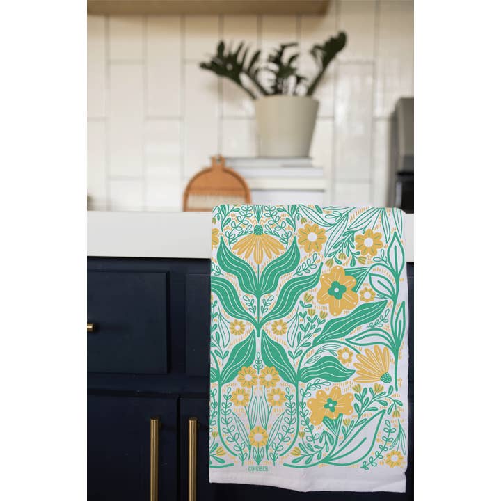 Gingiber - Wholesale Tea Towel - Meadow Tea Towel