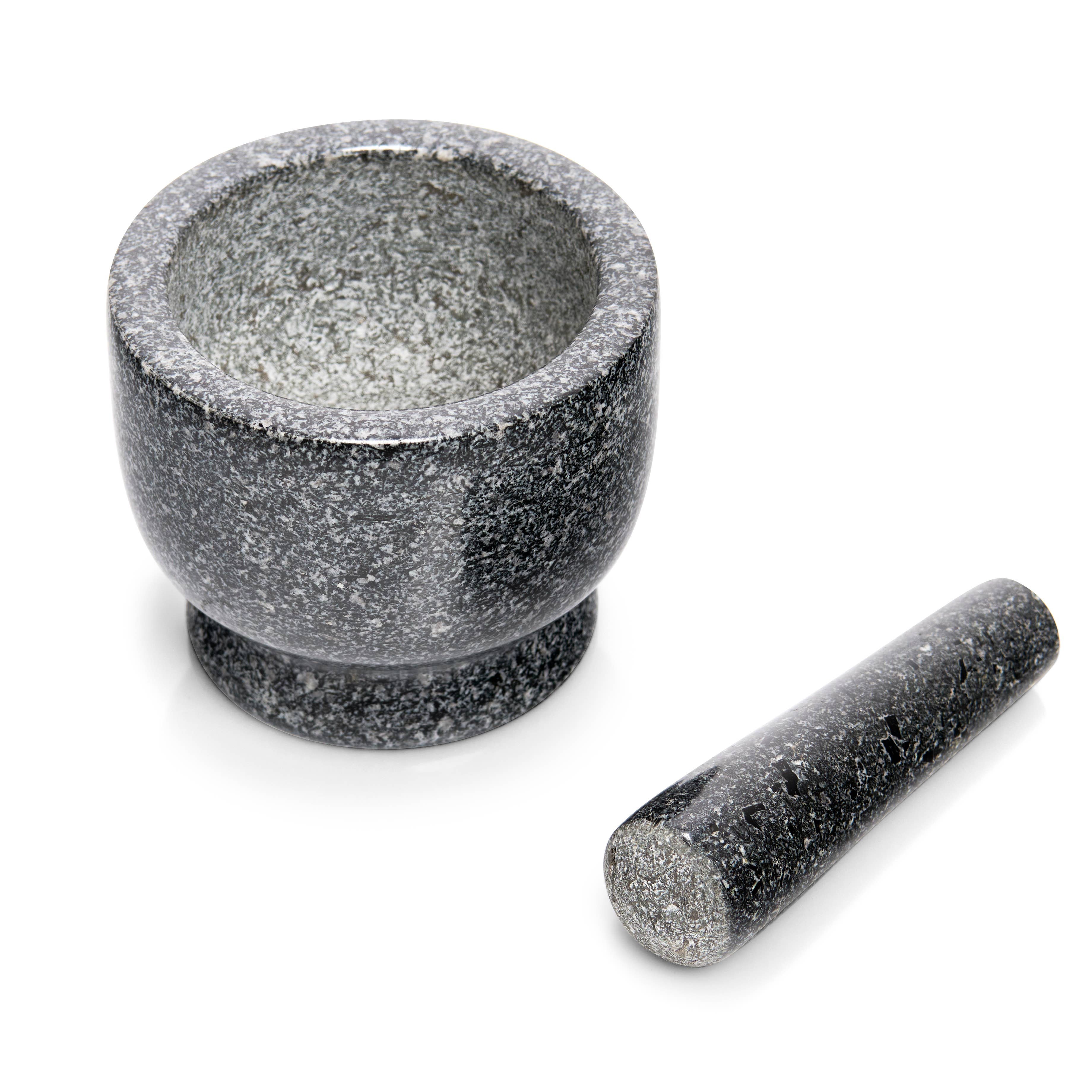 Mortar & Pestle Set, Granite, Anthracite for wholesale on Faire1