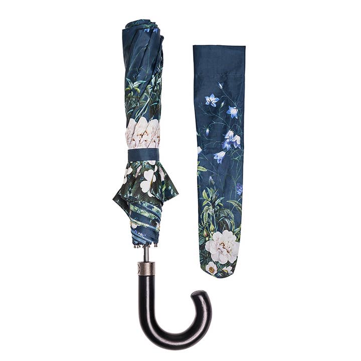 Koustrupco - Wholesale Umbrella - Unisex - Blue Flower Garden Umbrella