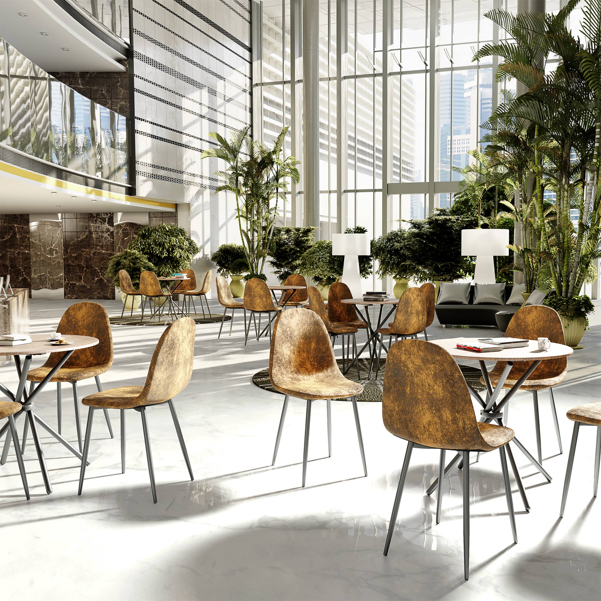 39F Inc. - Wholesale Side Table - 31.5IN Round Dining Table for for Dining, Coffee Break Work10