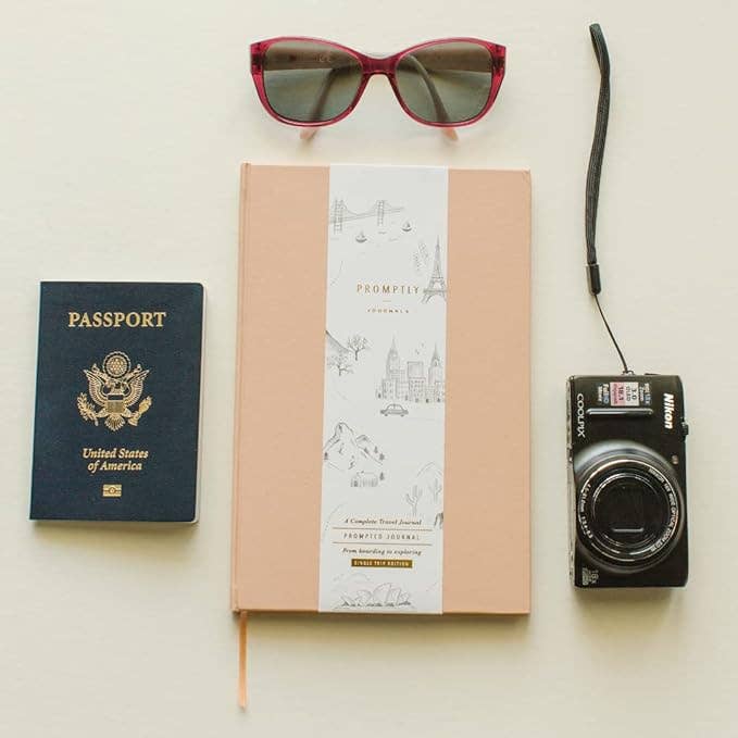 Promptly Journals - Wholesale Journal/Diary - Complete Travel Journal From Boarding to Exploring Hardcover3