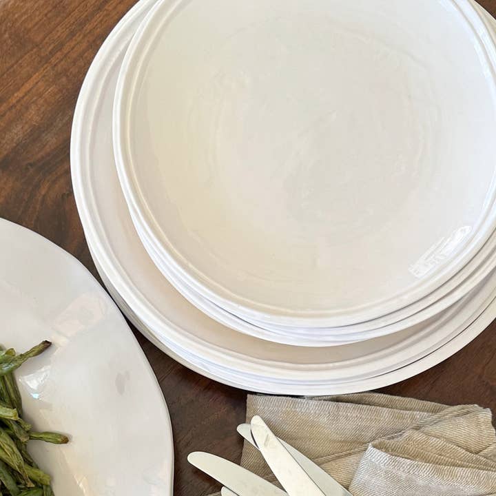 Assiette à salade à double ligne pour la vente par Relish