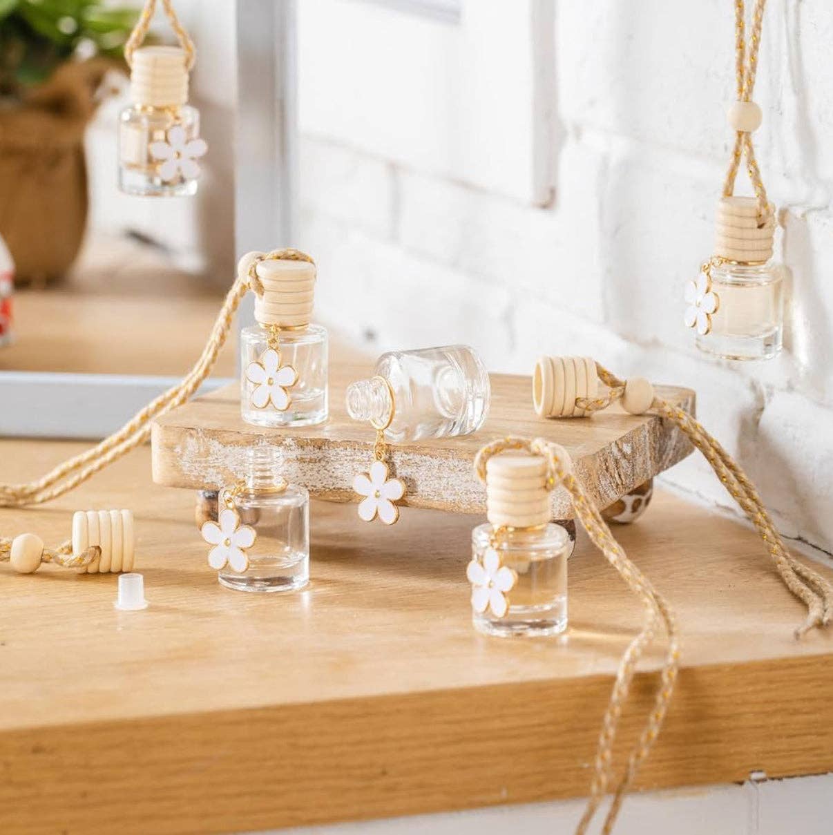 Poorely Made Crafts - Wholesale Car Freshener - Unisex - Acqua Di Gio Glass Car Diffuser Freshie - Pick your bottle14