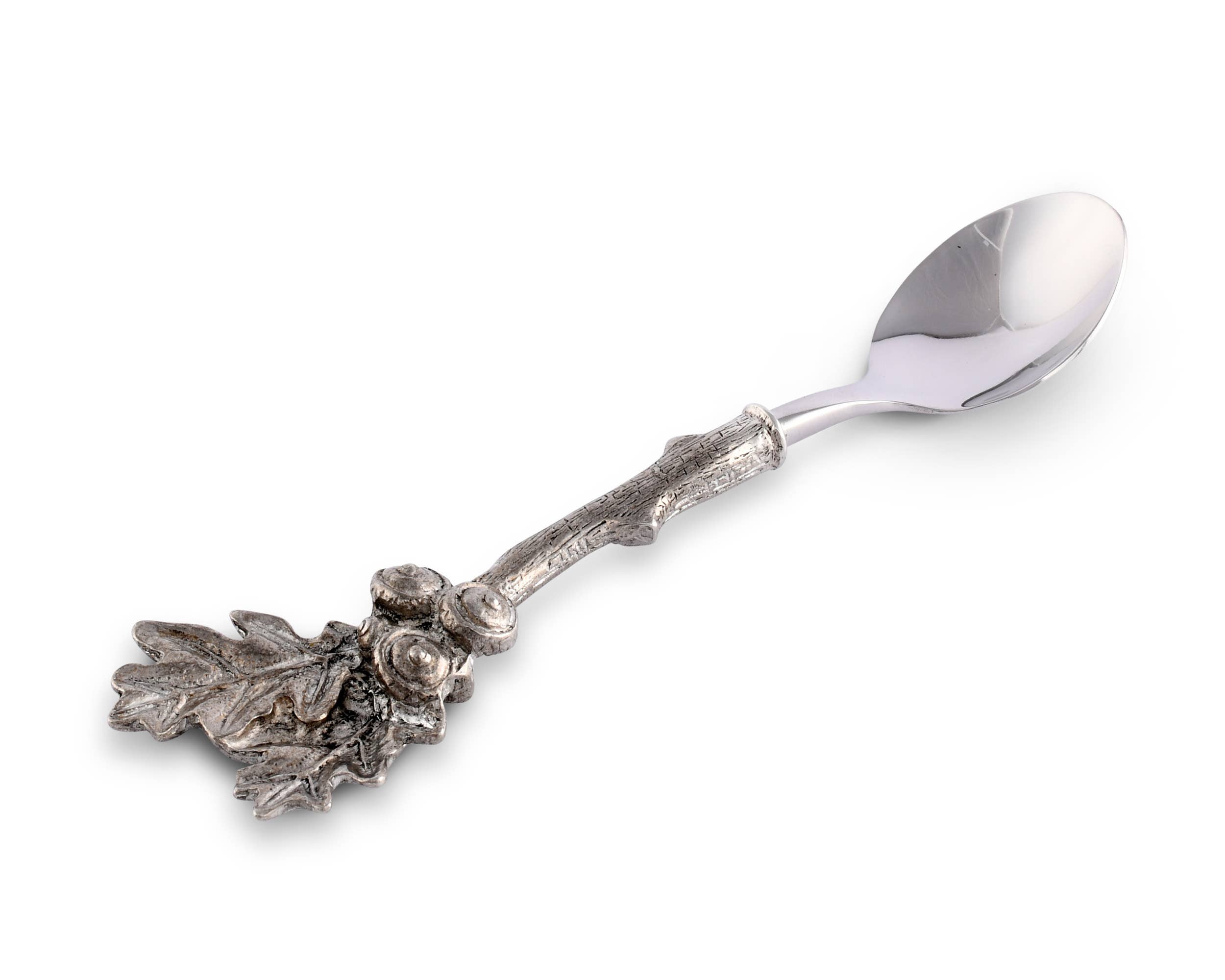 Vagabond House – wholesale Table spoon (cutlery) – Acorn & Oak Leaf Jam Spoon1