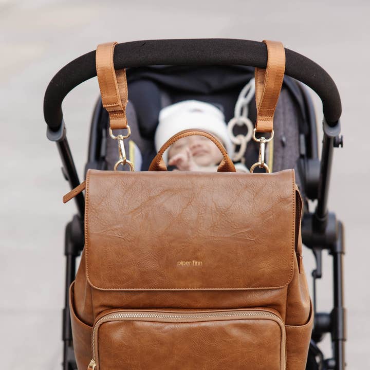 Piper Finn - Wholesale Stroller - Baby - Stroller Hooks - Brown0