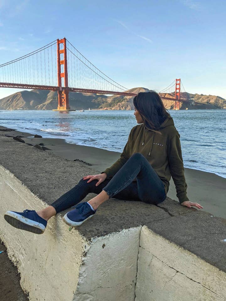 NUWOU - Wholesale Hoodie - Unisex - Unisex hoodie - Khaki1