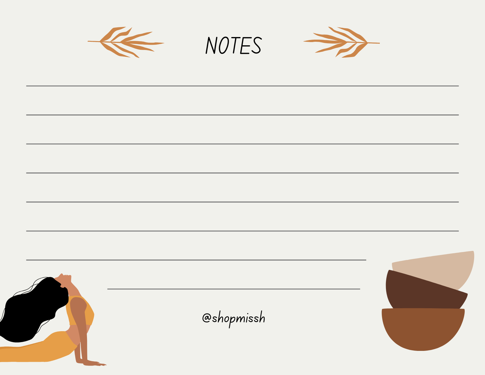 Missh Shop - Wholesale Notepad - Notepad vertical 25 pages with stickers3