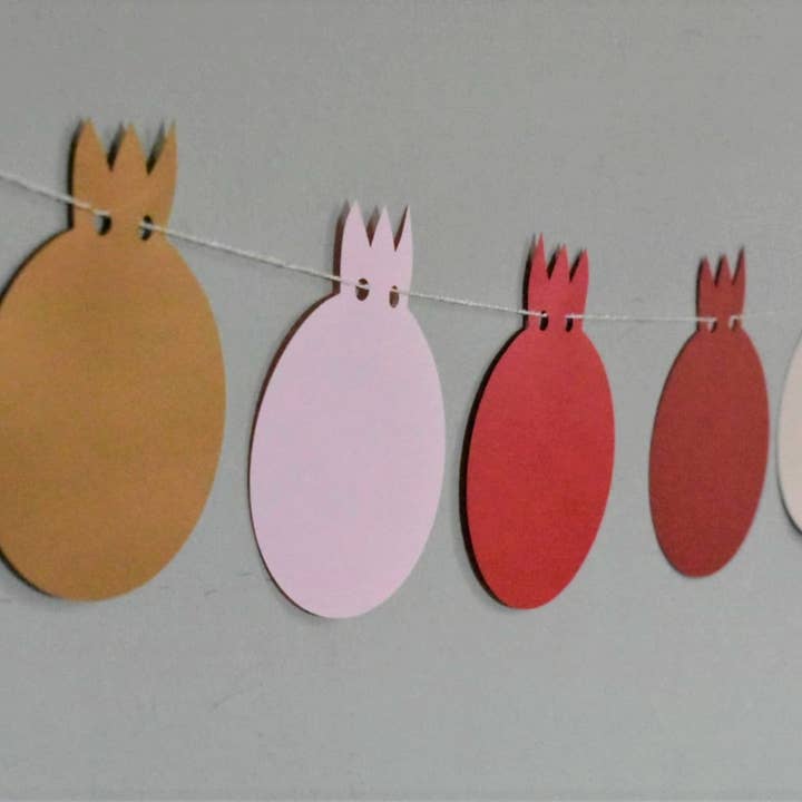 Granatæbler krans | Rosh Hashanah dekoration for engroshandel hos thekitcut