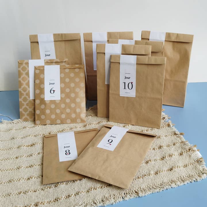 Handmade advent calendar Beauty, Candle, Textiles for wholesale by Maison Alice