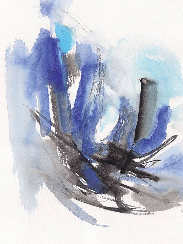 Aquarelle The Overflow pour la vente par Araceli García Illustration