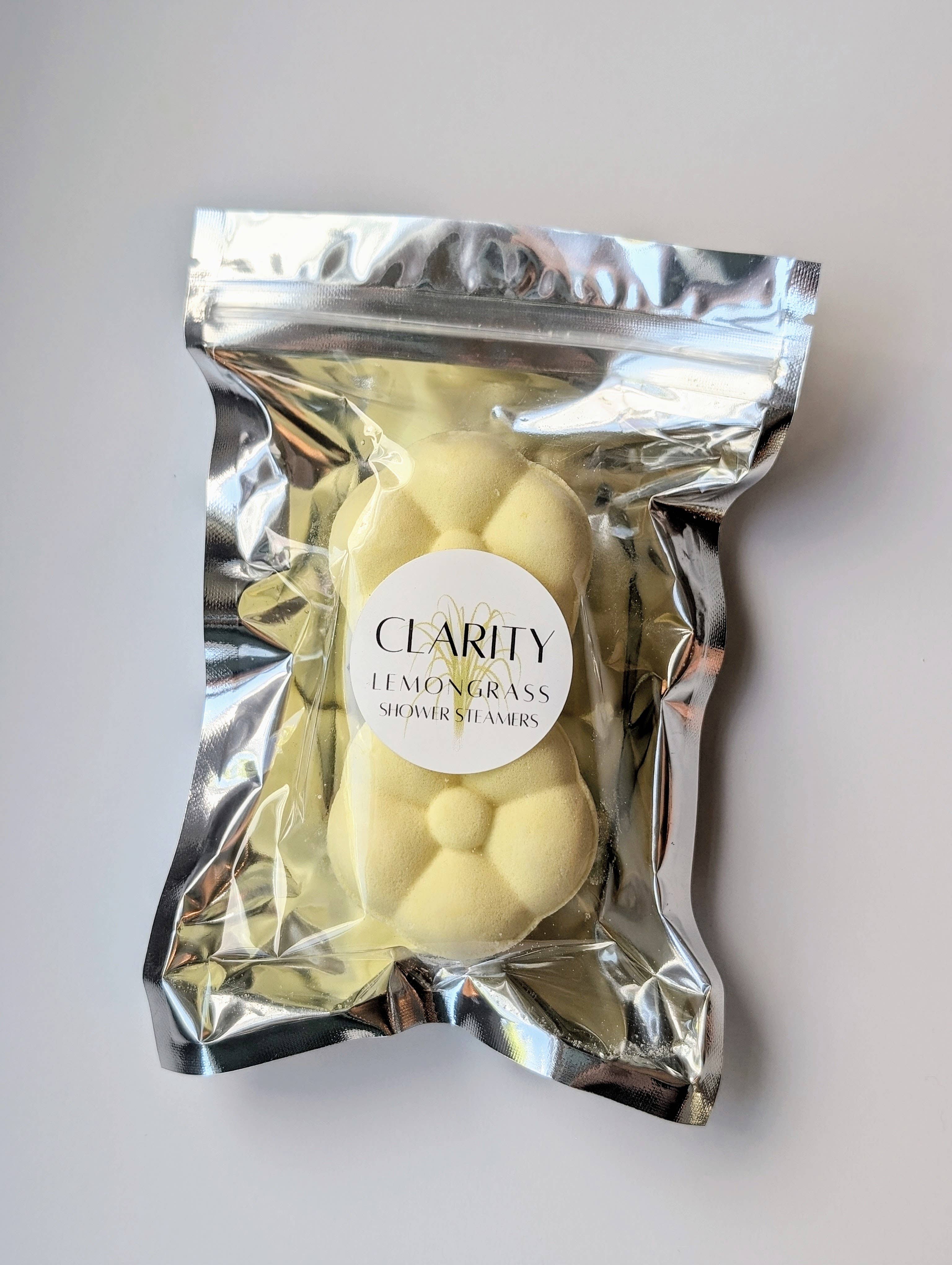 Beachy Bubbles Bath Co - Wholesale Shower Steamer/Bomb - Clarity Shower Steamers3