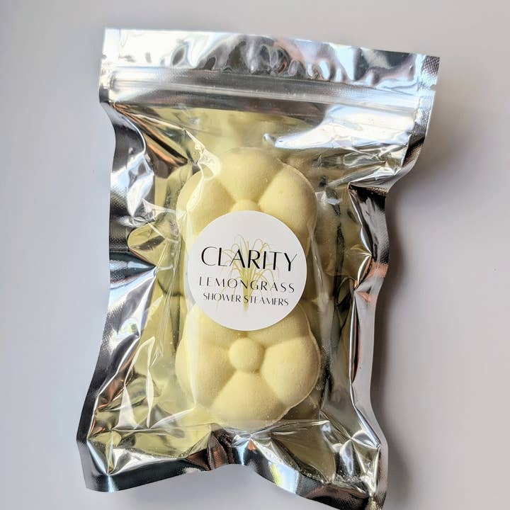 Beachy Bubbles Bath Co - Wholesale Shower Steamer/Bomb - Clarity Shower Steamers3
