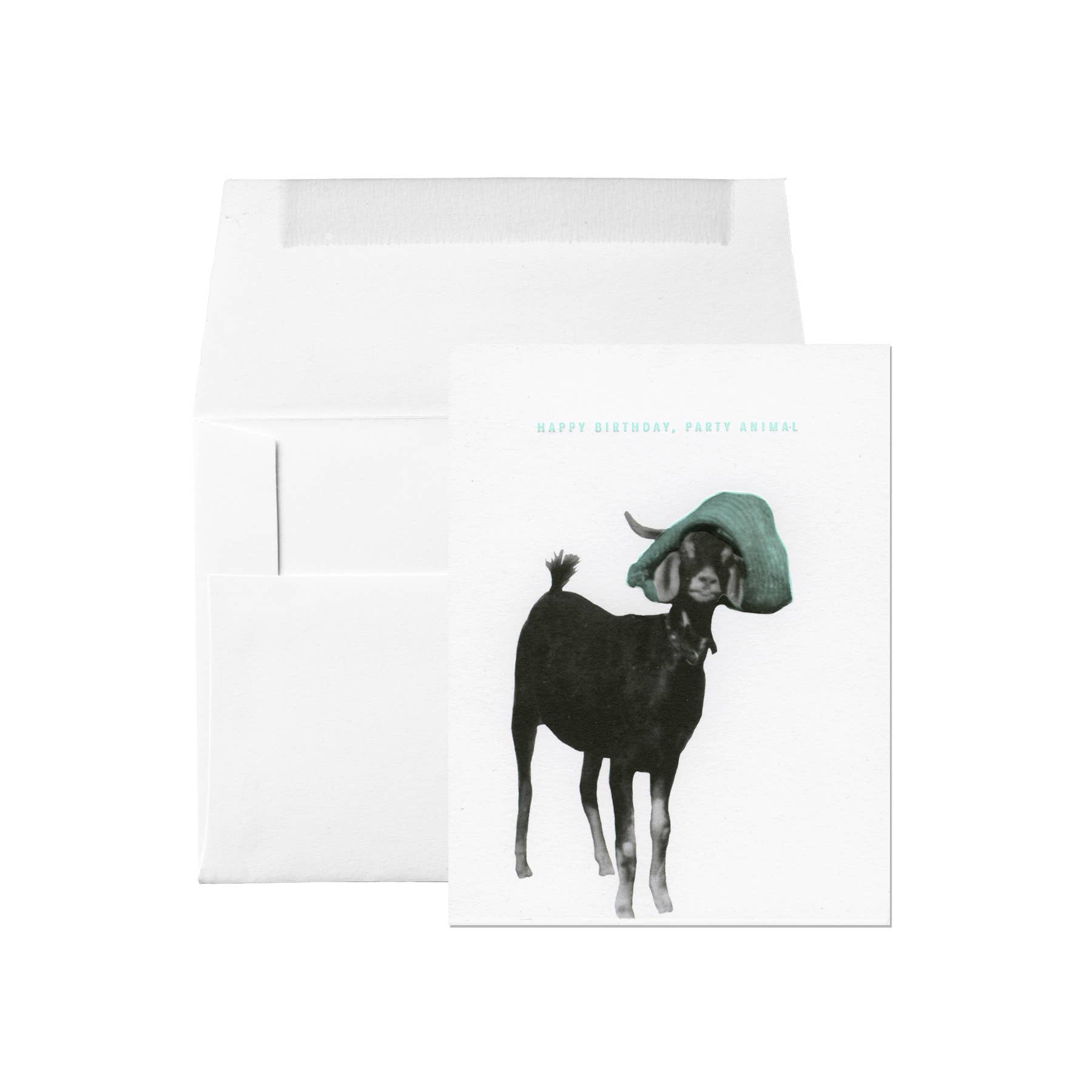 Embued Photophiles - Vente Cartes d'anniversaire - Carte d'anniversaire pour fête d'anniversaire Motif chèvre2