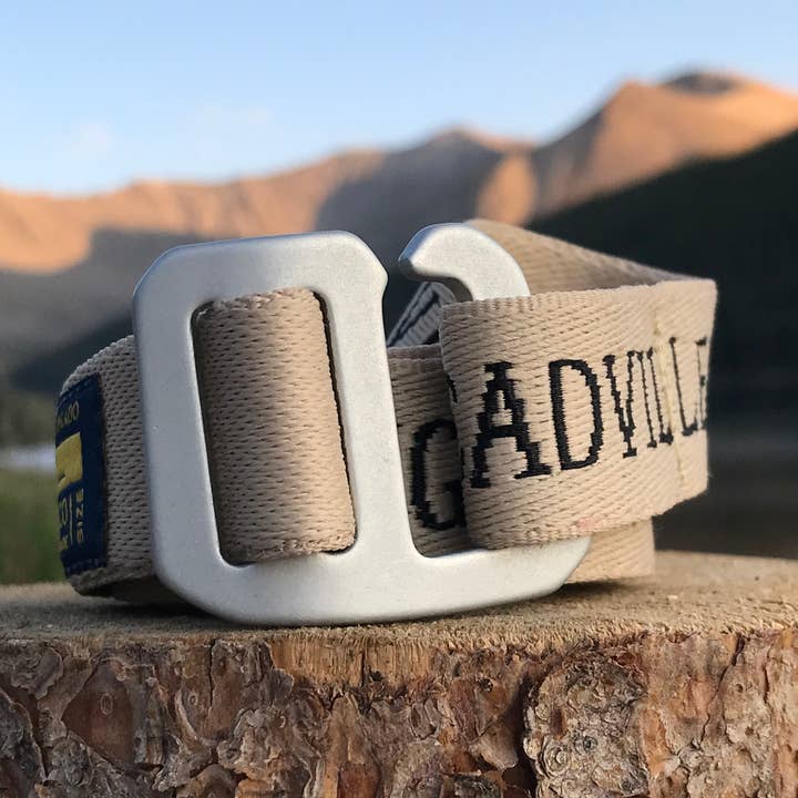 Hiker Belt / We ❤️ Leadville ~ Great Living @ 10,200' for wholesale by JMFT Industries