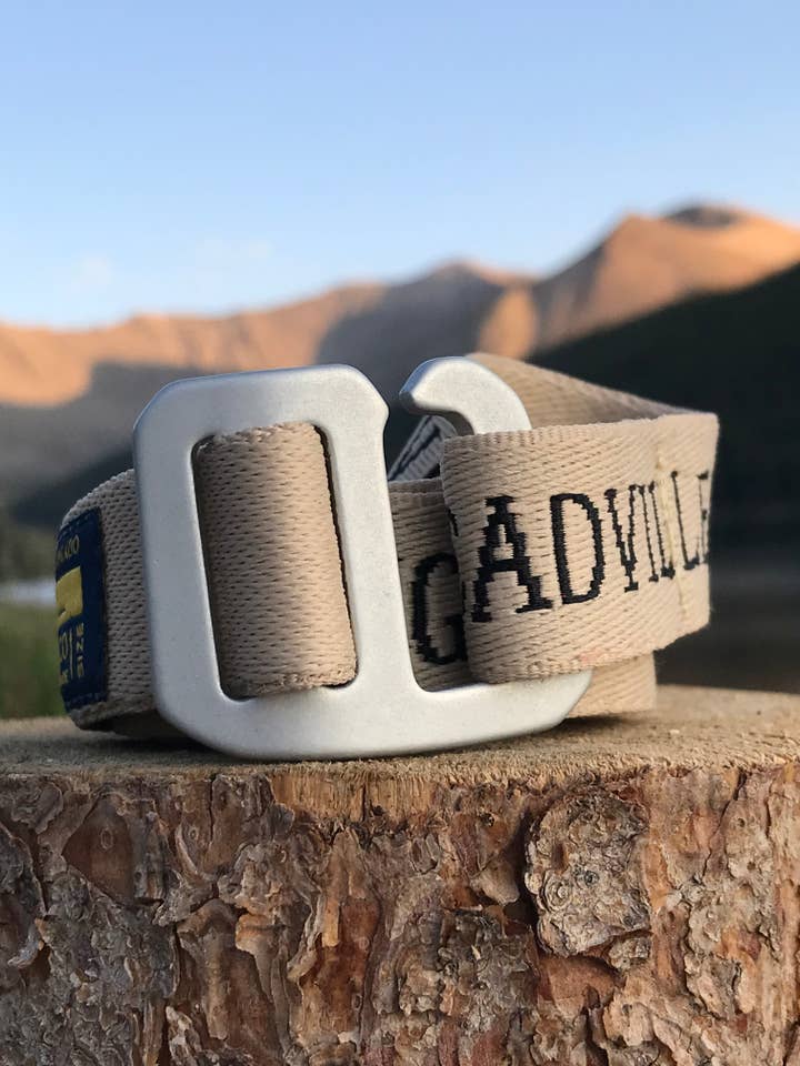 JMFT Industries - Wholesale Belt - Unisex - Hiker Belt / We ❤️ Leadville ~ Great Living @ 10,200'0