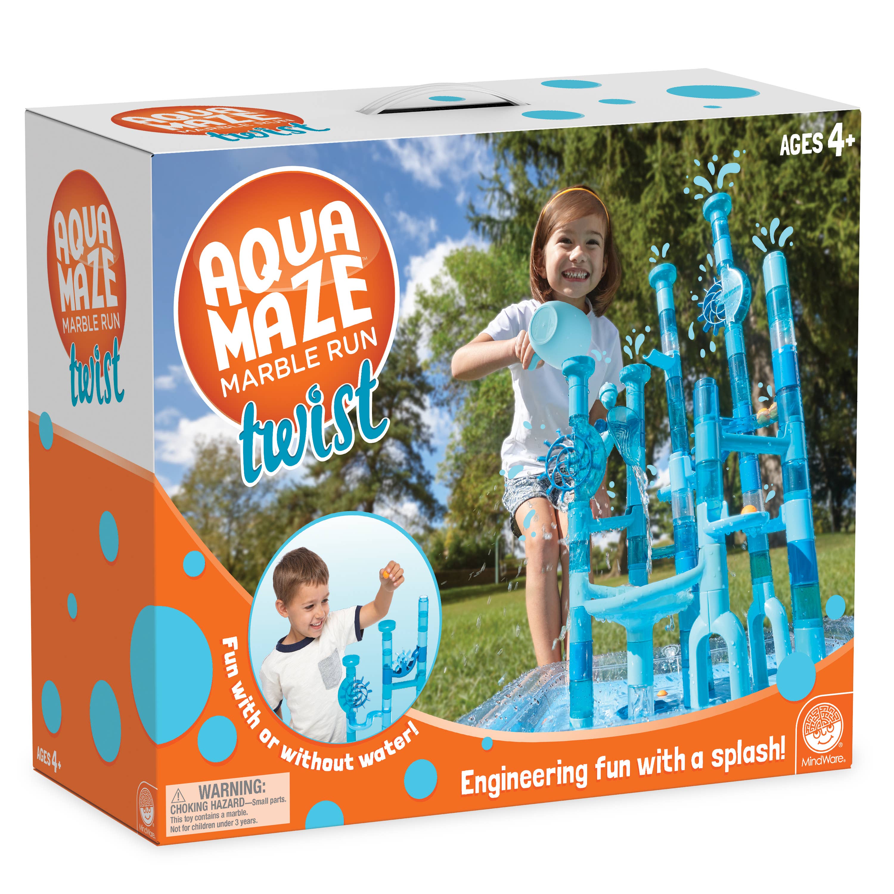 MindWare & Peaceable Kingdom - Wholesale Building Set - Kids - Aqua Maze Twist2