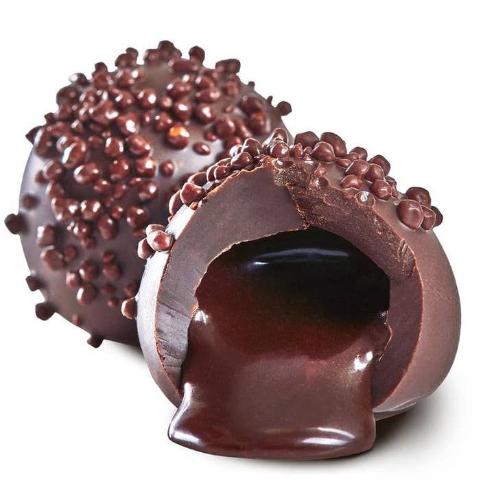 Dark Chocolate Italian Espresso Truffle - 5 LB BULK for wholesale by Chocolate Chocolate Chocolate Company