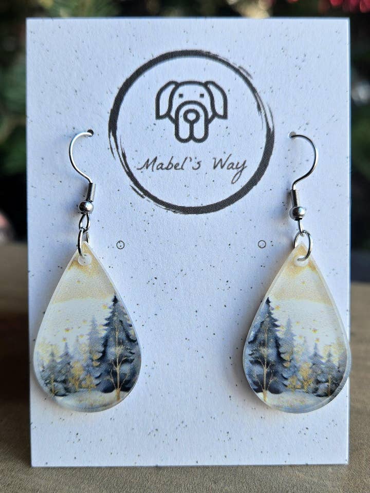 Winterwunderland-Ohrringe für den Großhandel von Mabel's Way