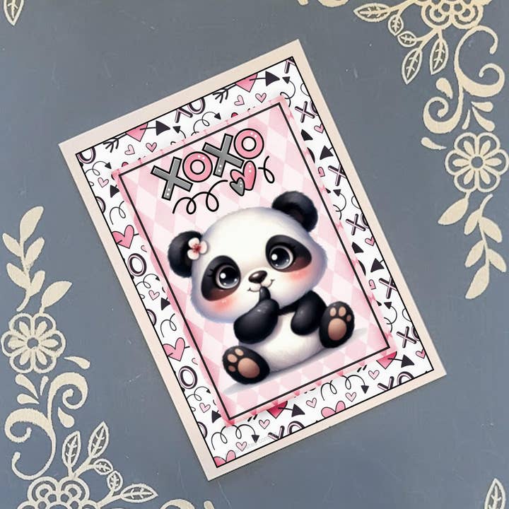 Valentine's Black & Pink Greeting Card Bundle for wholesale by Mrs. B's Stationery & Gift Shop