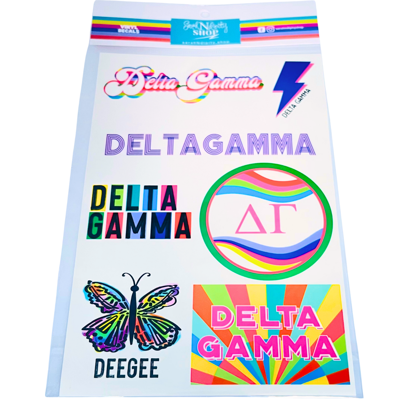 Sarahndipity Shop - Wholesale Sticker - Sorority Vinyl Decal Sheets14