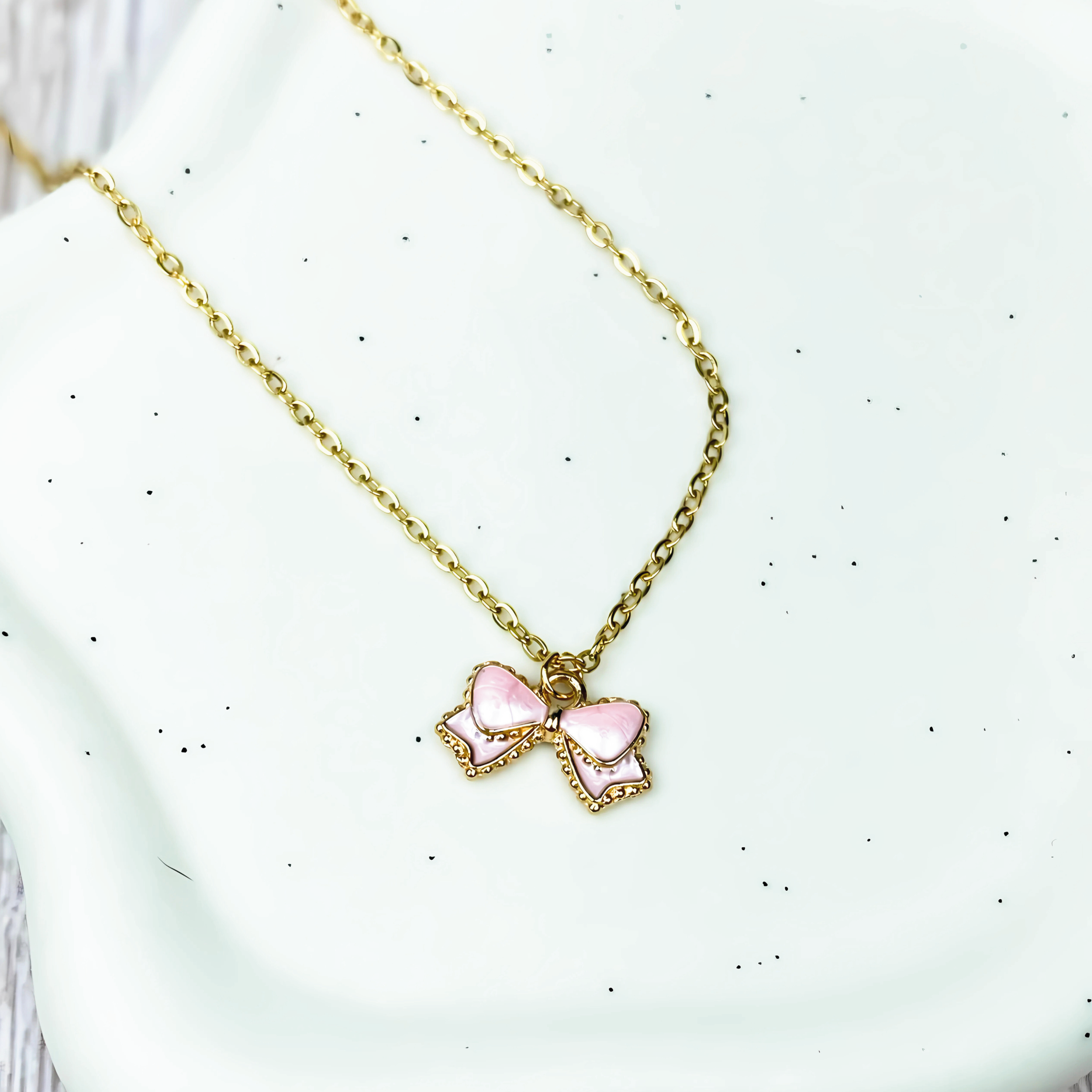 Wild Dogwood Designs - Wholesale Pendant/Charm Necklace - Fully Known Bow Charm Necklace | Christian Jewelry 3