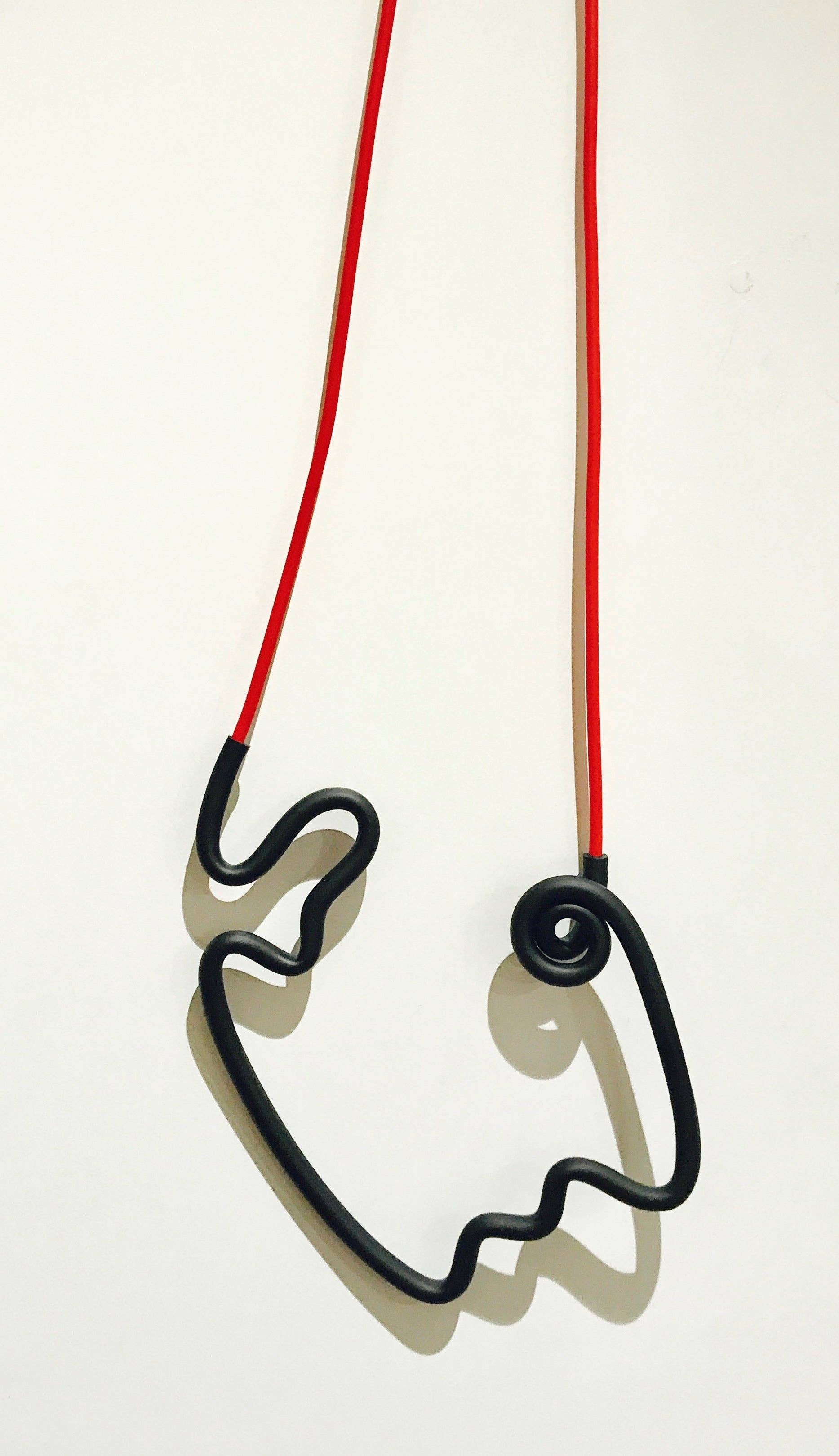 Red Black TETE VANGOG Necklace for wholesale on Faire1