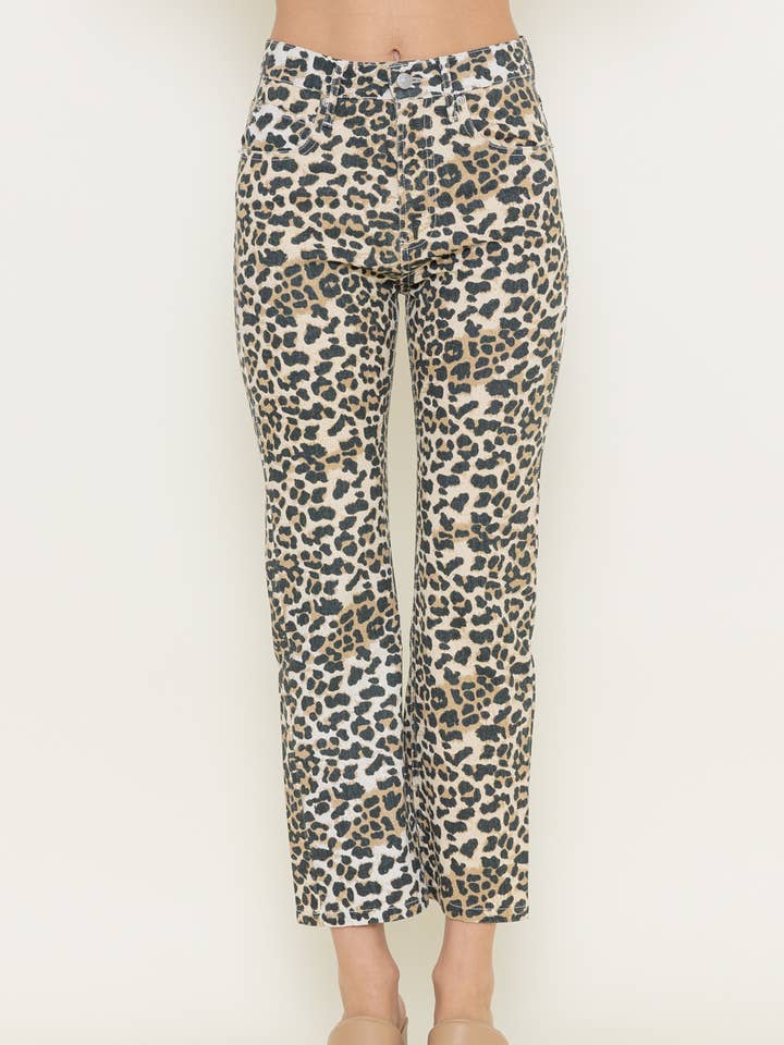 LEOPARD CHEETAH DIERENPRINT ENKELLANGE BROEK-PI6710FO voor wholesale door Fore Collection