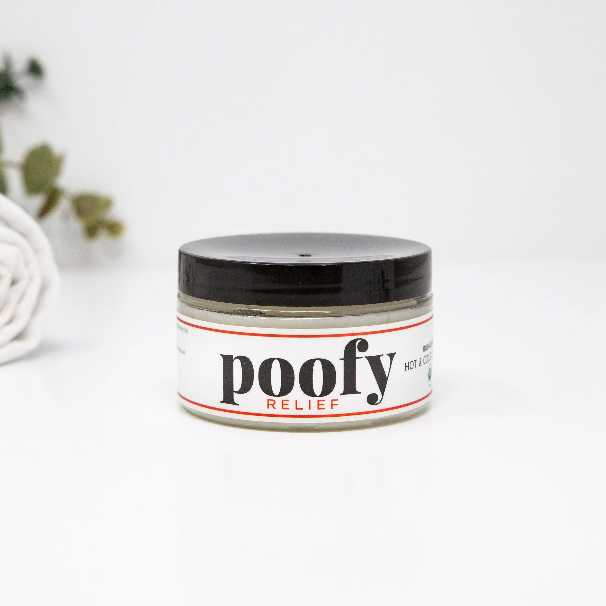 Poofy Organics - Wholesale Verzorgende zalf/balsem/crème - RUB-OLOGY Warm en koud genezend kruidensmeersel biologisch