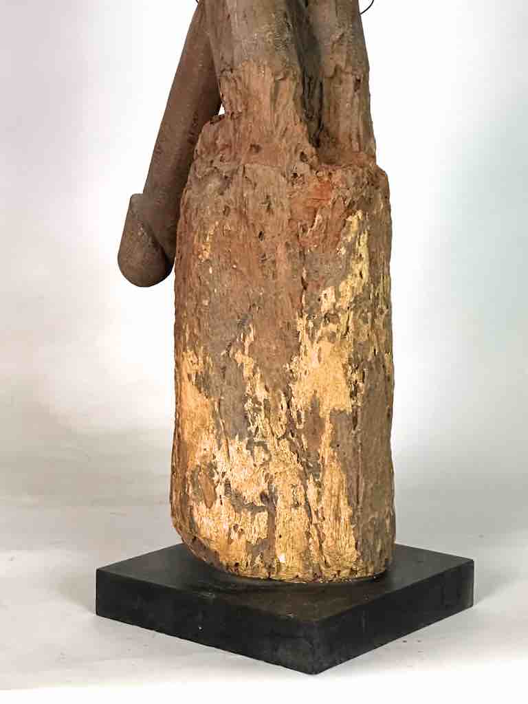 The Niger Bend - Venta al por mayor Escultura - Estatua de fetiche de fertilidad del pene articulado masculino con fuente vintage |15
