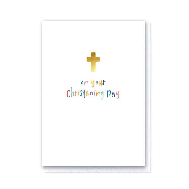 On Your Christening Day Multi for wholesale by Grace Jackson Design