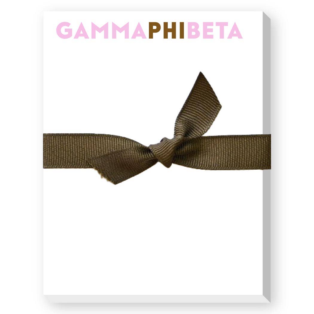 Donovan Designs - Wholesale Notepad - Sorority Greek Bright Mini Notepad16