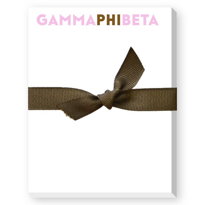 Donovan Designs - Wholesale Notepad - Sorority Greek Bright Mini Notepad16