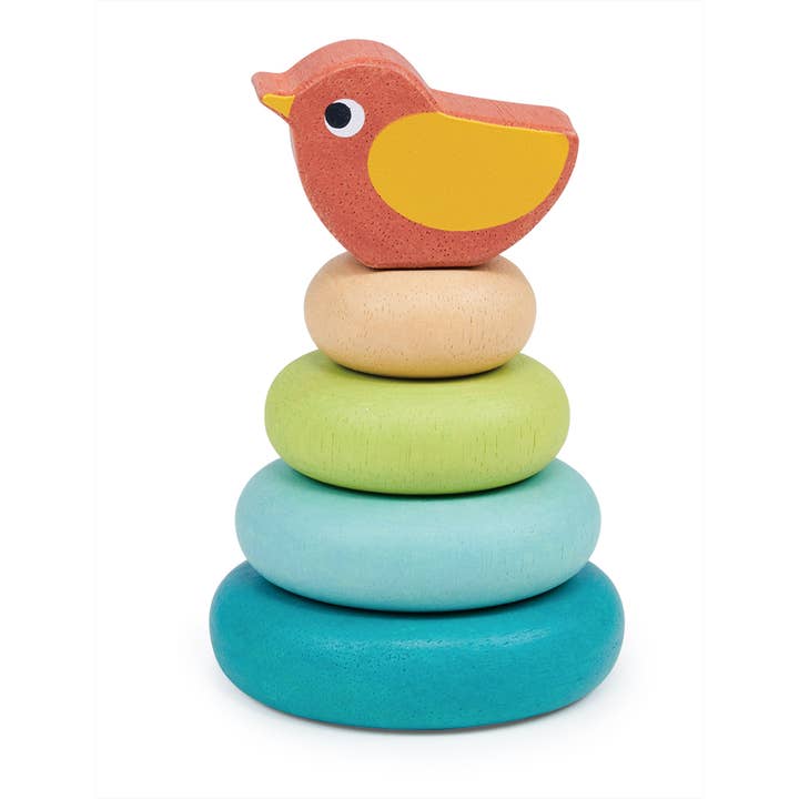 Mentari Stacking Tree With Bird for wholesale by ThreadBear Design UK/EU