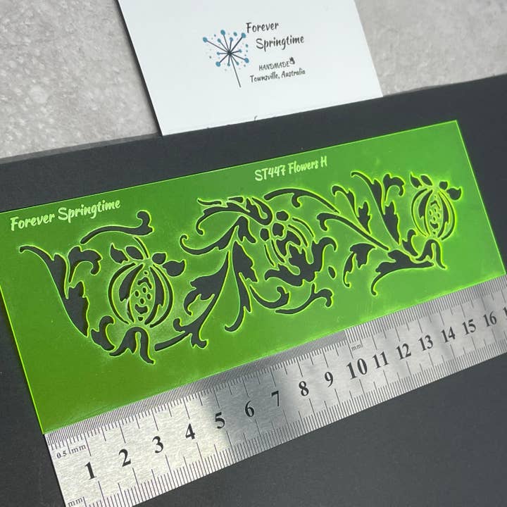 Plantilla FLOWERS 'H' | Hecho en casa en Australia para venta al por mayor de Forever Springtime