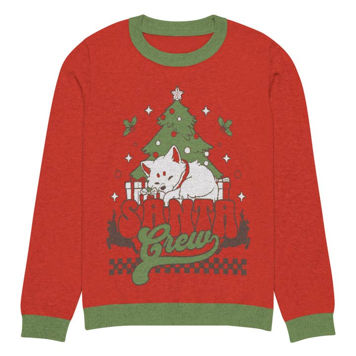 Santa Crew Christmas Ugly Sweatshirt for wholesale by YUJIN CLOTHING